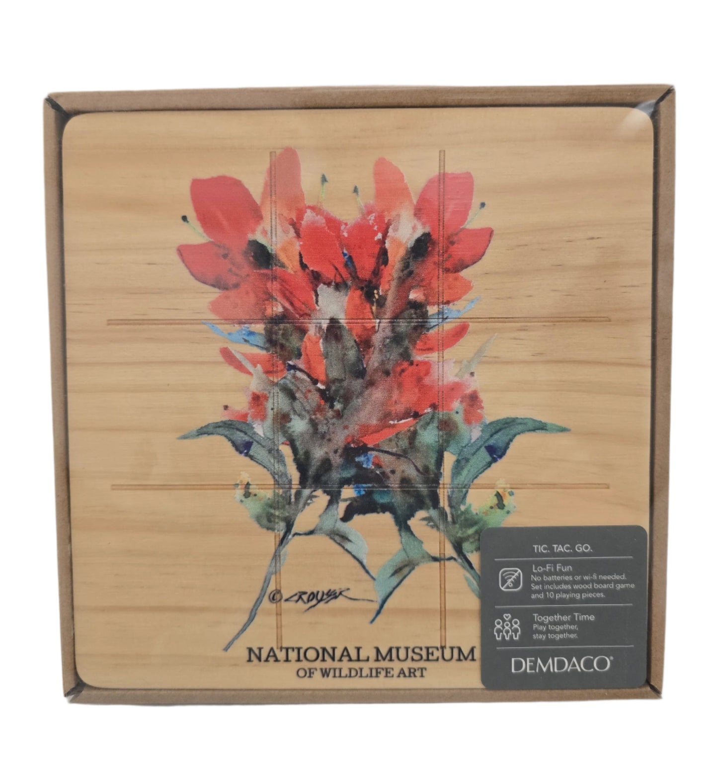 Indian Paintbrush Tic-Tac-Toe