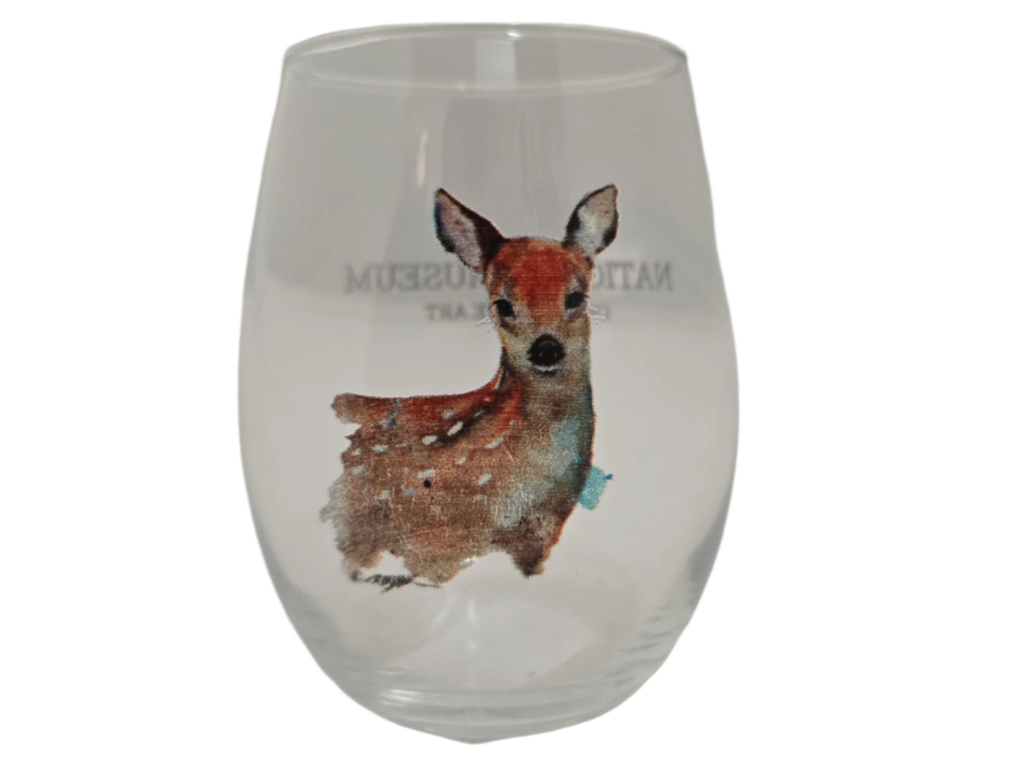 NMWA Fawn Stemless Wine Glass
