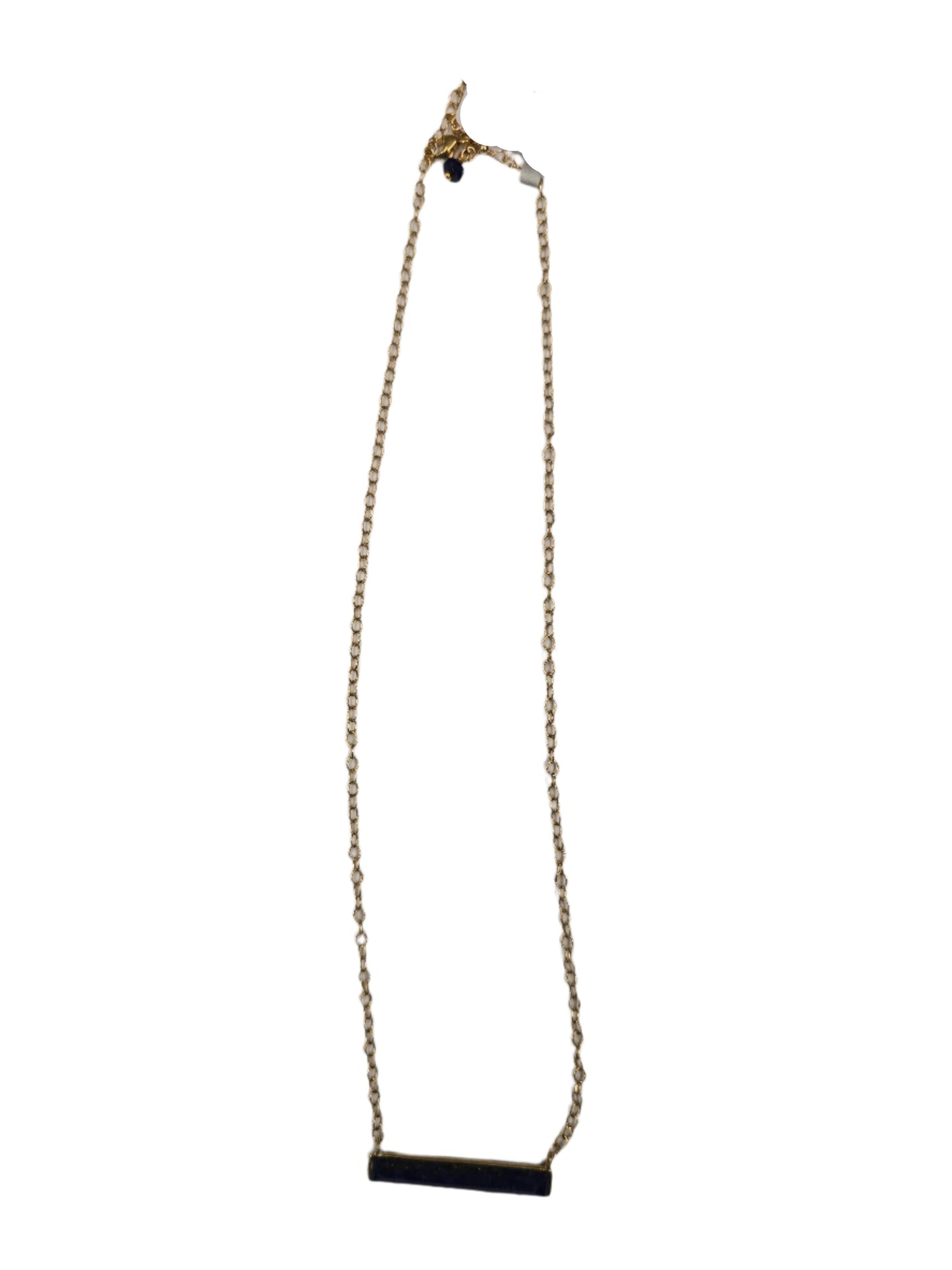 Lapis Bar necklace GF