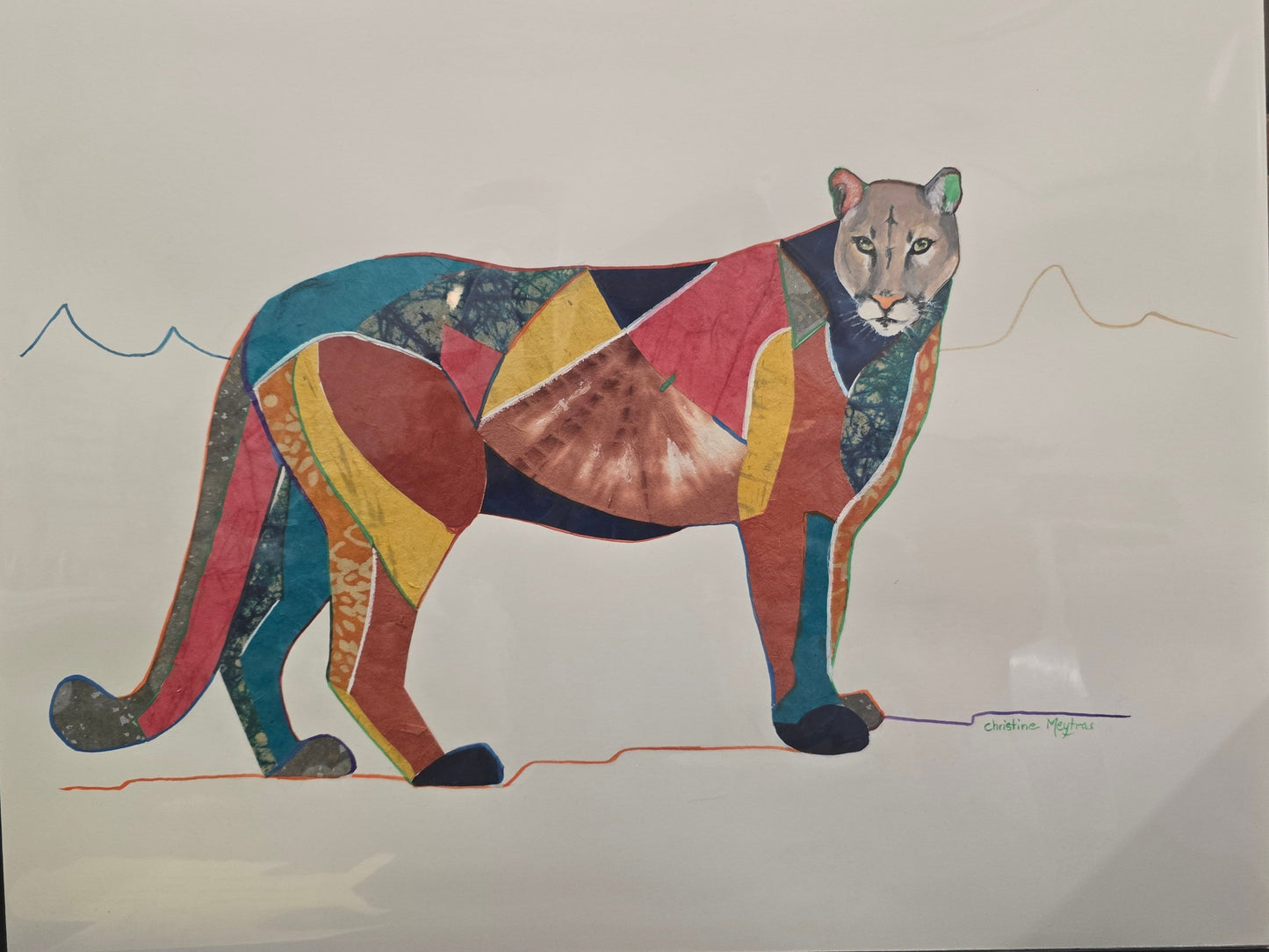 Mountain Lion Collage