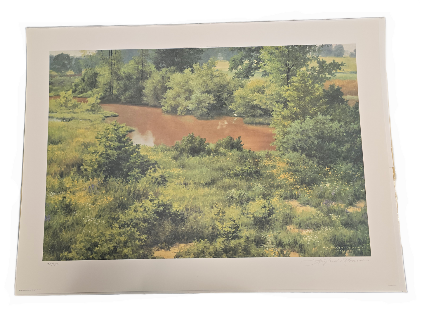 Print  Lanford Monroe Heron