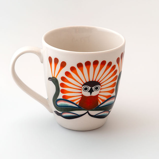 Sunburst Owl Mug