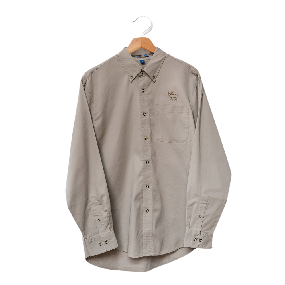 Elk Logo Shirt Twill