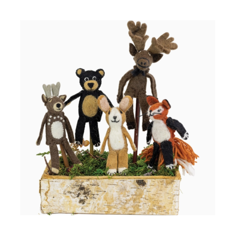 Forest Finger Puppet Assorted
