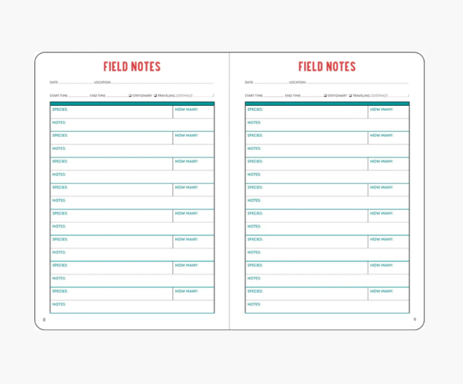 The Birder's Logbook
