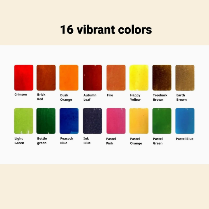 Colorsheets - Fall/Autumn - 16 colors