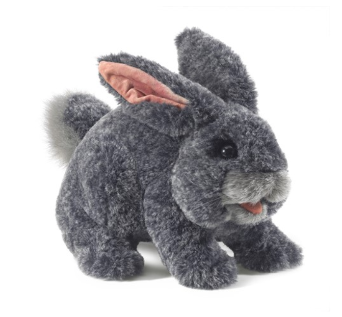 Puppet Gray Bunny Rabbit