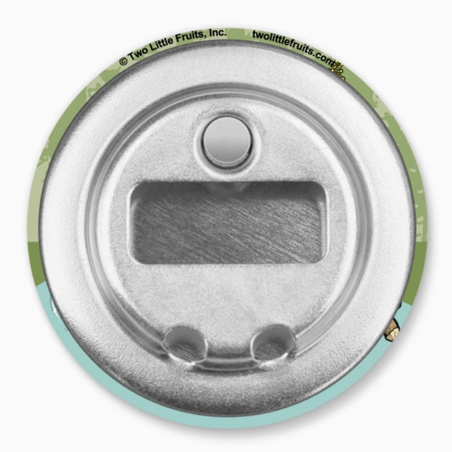 Beaver Magnetic Bottle Opener