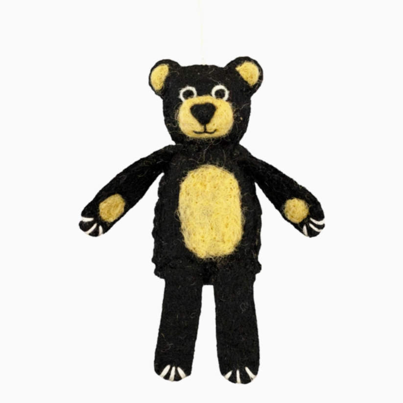 Bear Wild Woolie Finger Puppet
