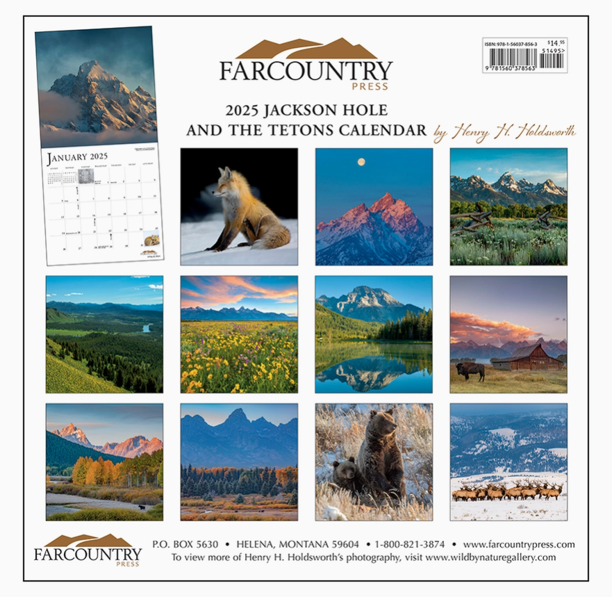 2026 Jackson Hole & the Tetons Calendar