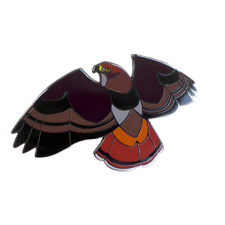 Red Tailed Hawk Pin