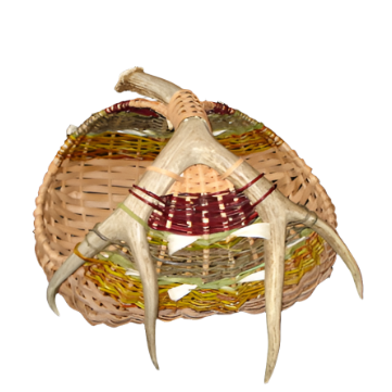 Mule Deer Basket