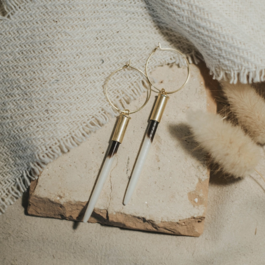 The Original Beth Dutton Quill Hoops