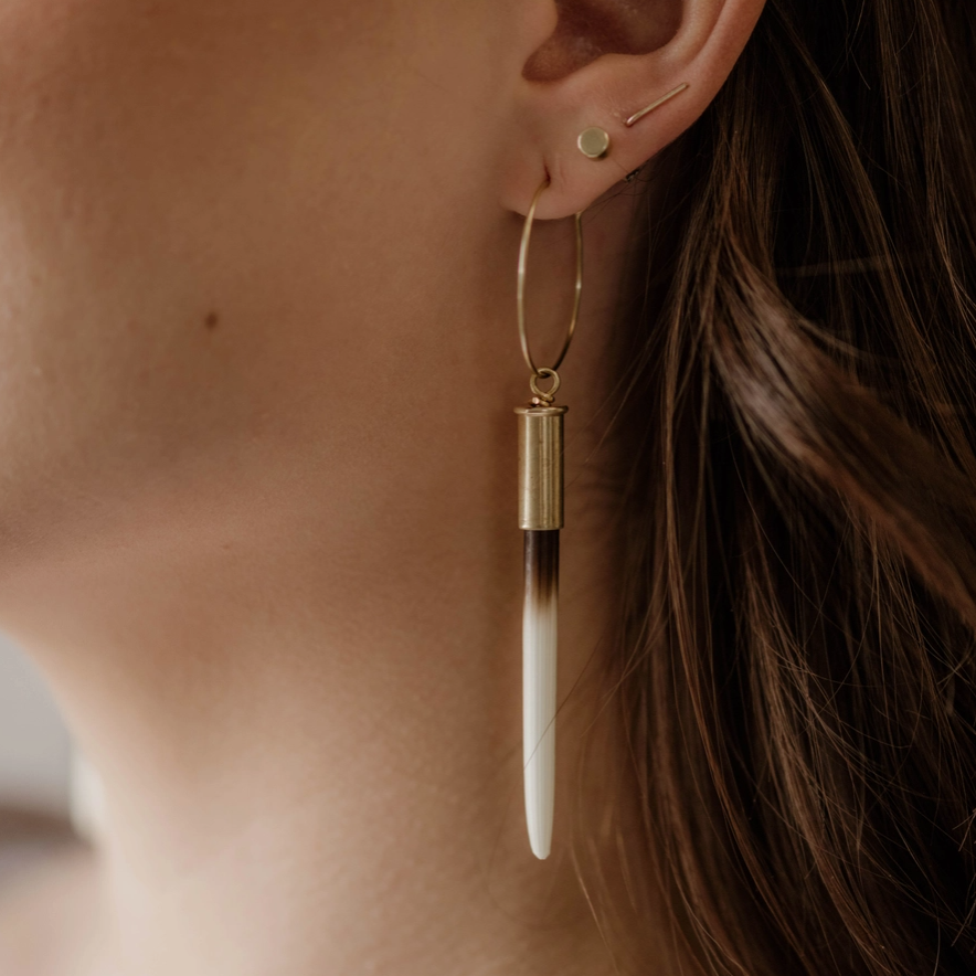 The Original Beth Dutton Quill Hoops