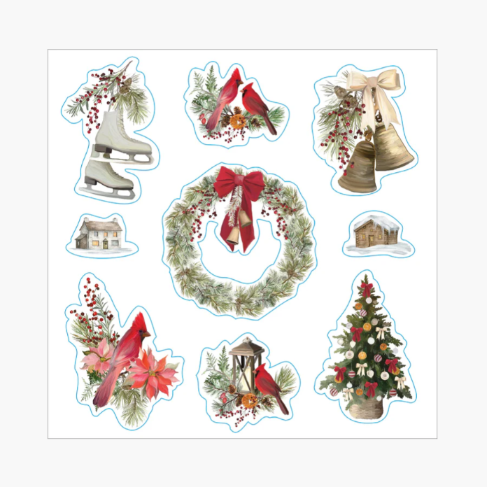 Merry & Bright Christmas! A Festive Sticker Book