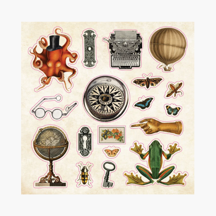 The Sticker Book of Curiosities