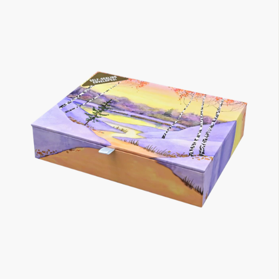 Winter Sunrise Deluxe Boxed Holiday Cards