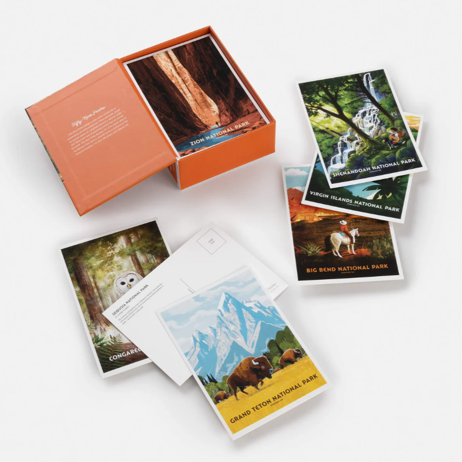 National Parks Postcards