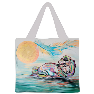 Shop bag Otter Family