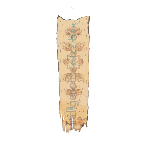 Bookmark Birch Bark Biting - Bee-Lieve