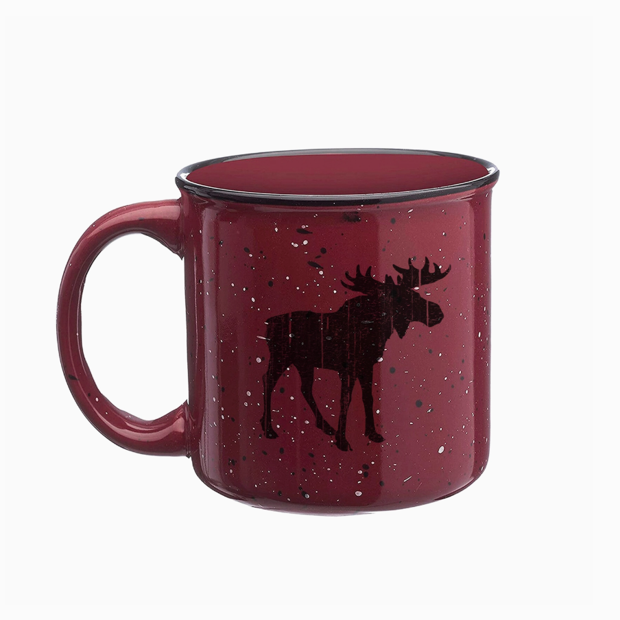 Rustic Moose Mug