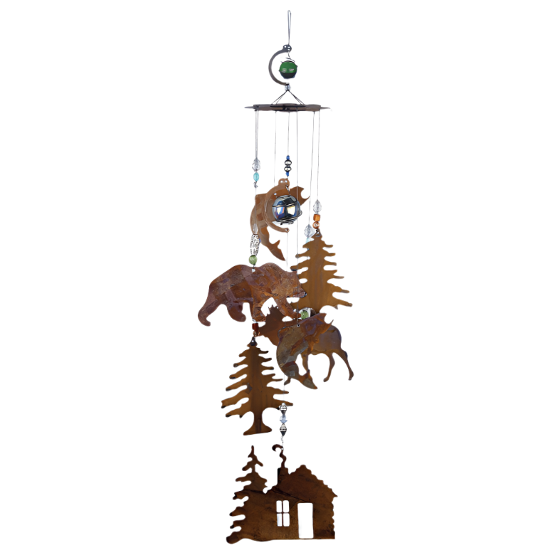 Chime - Rustic Cabin 24"