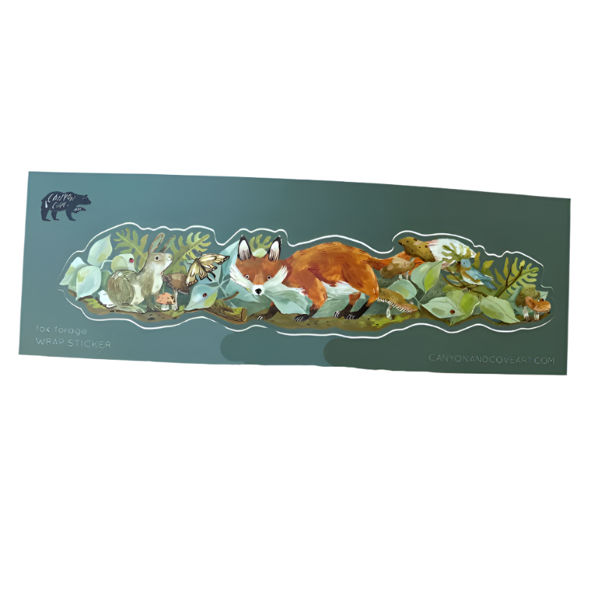 Forage Fox Wrap Sticker