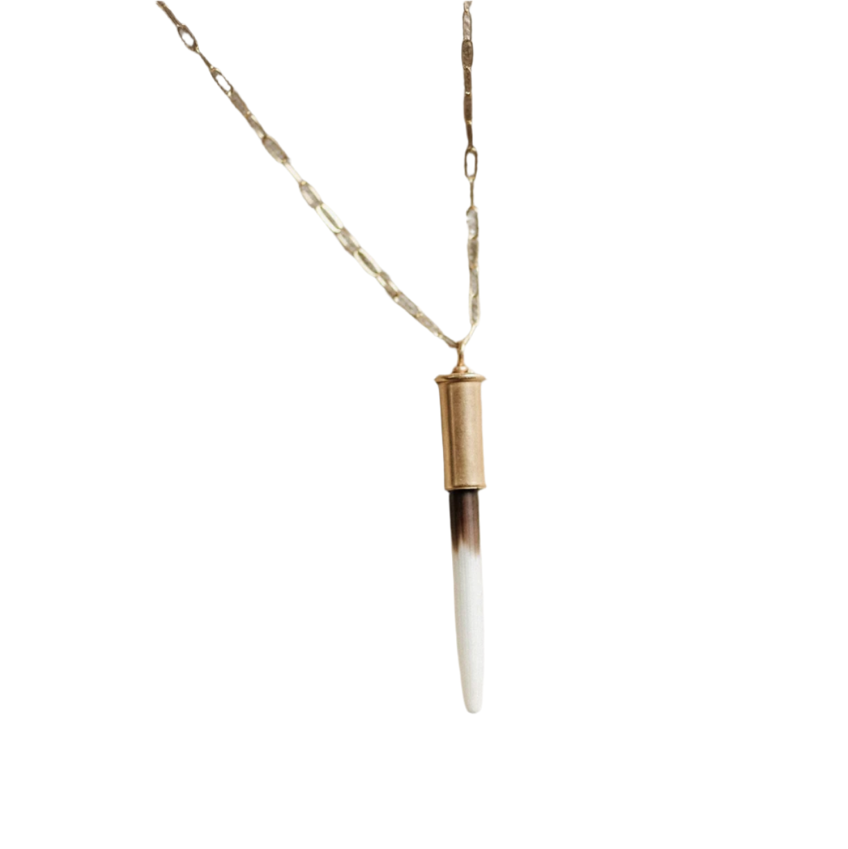 Quill Necklace - 18" Demi-Fine Gold