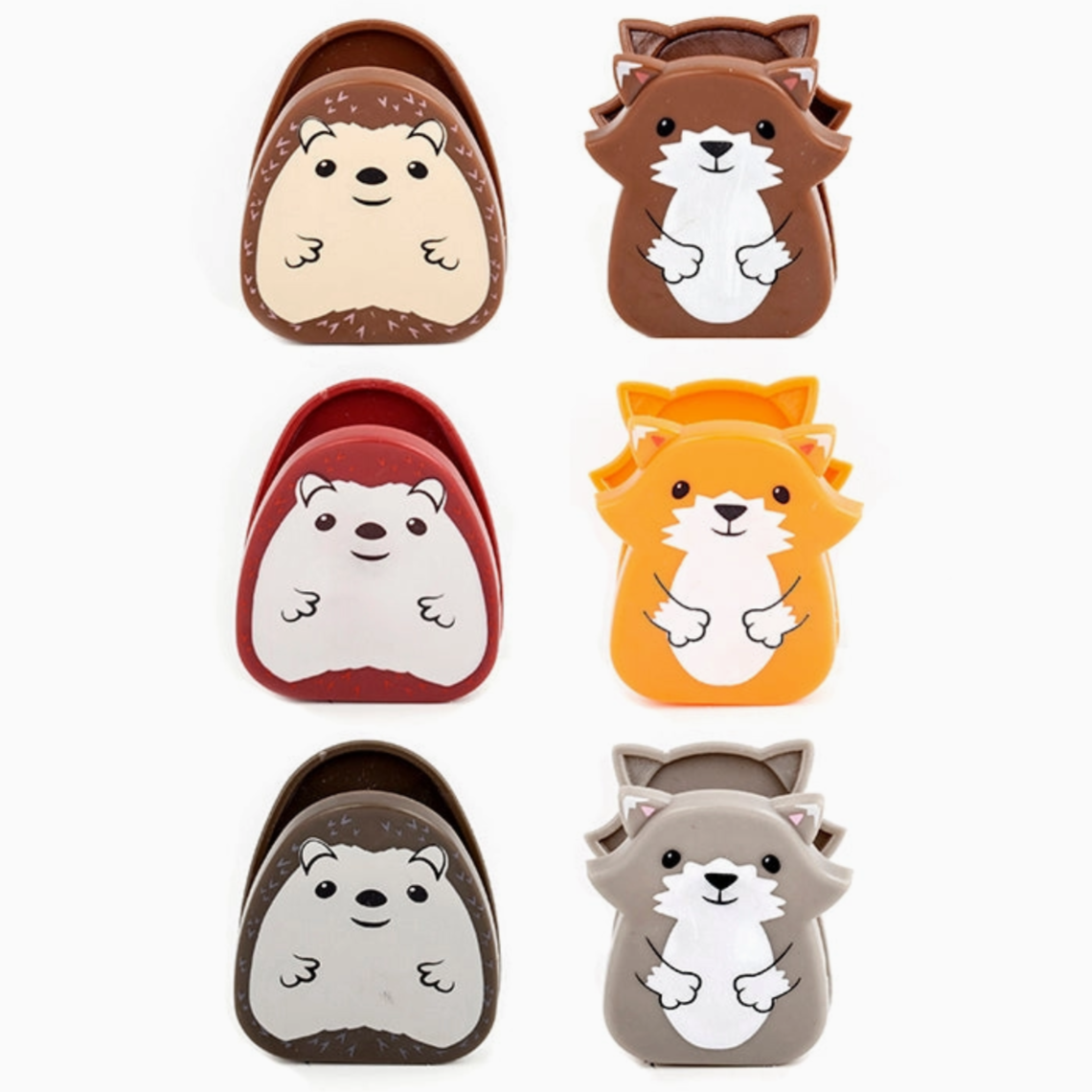 Woodland Bag Clips Set of 6