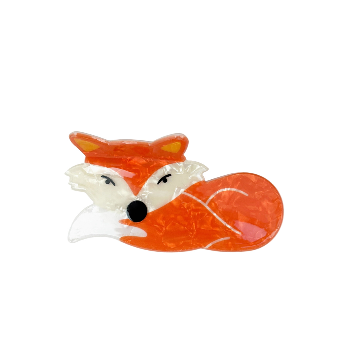 Fox Hair Claw Clip