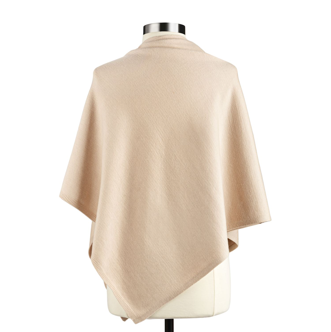 Side Button Wrap Poncho