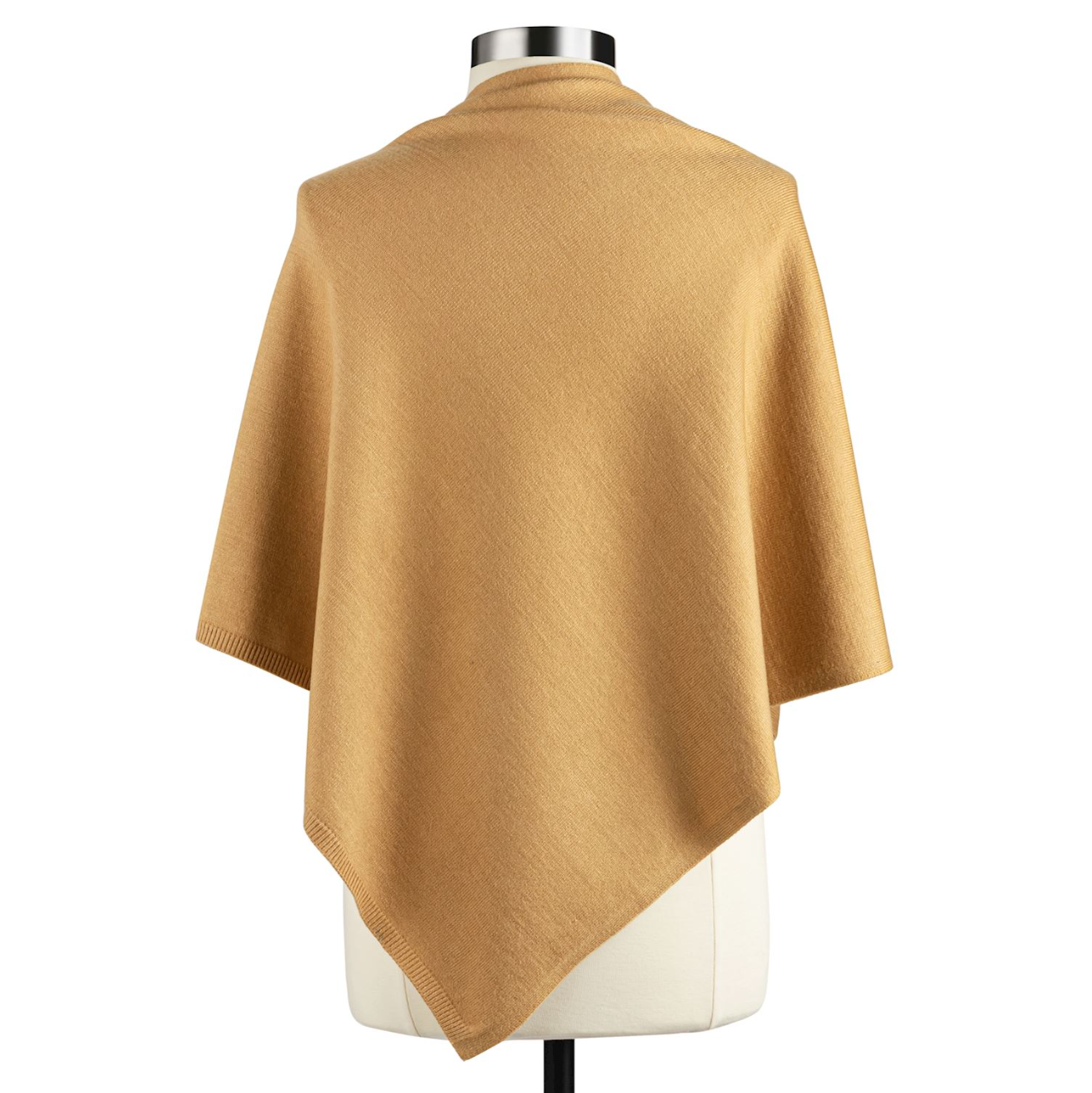 Side Button Wrap Poncho