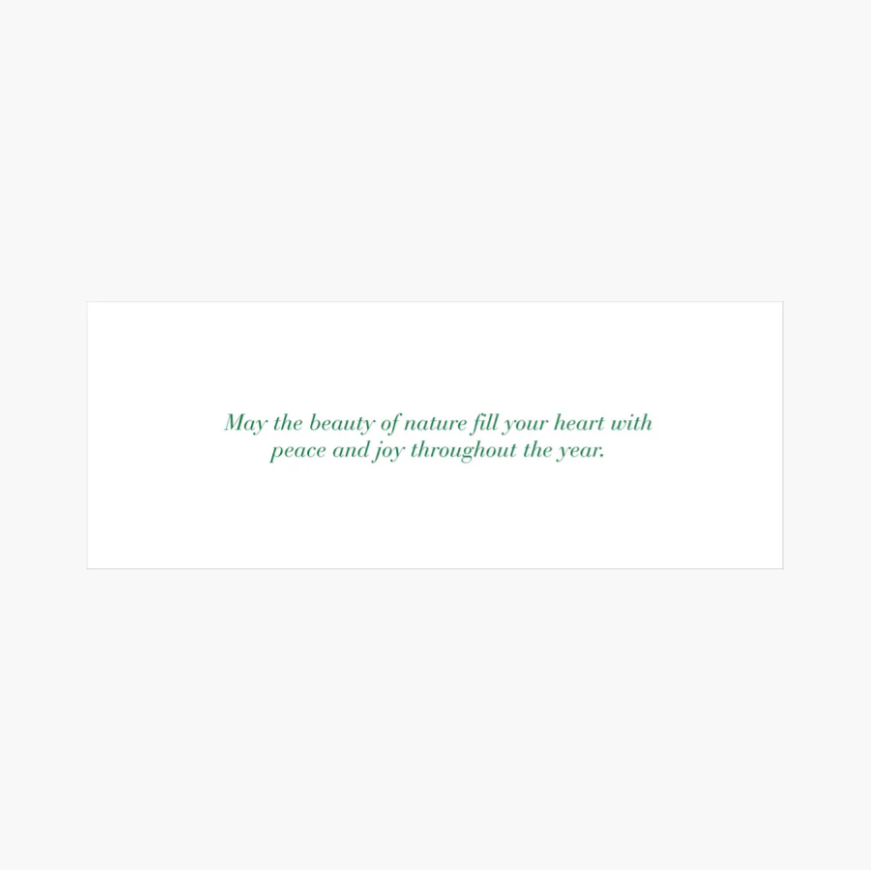 Winter Forest Friends Panoramic Boxed Holiday Cards