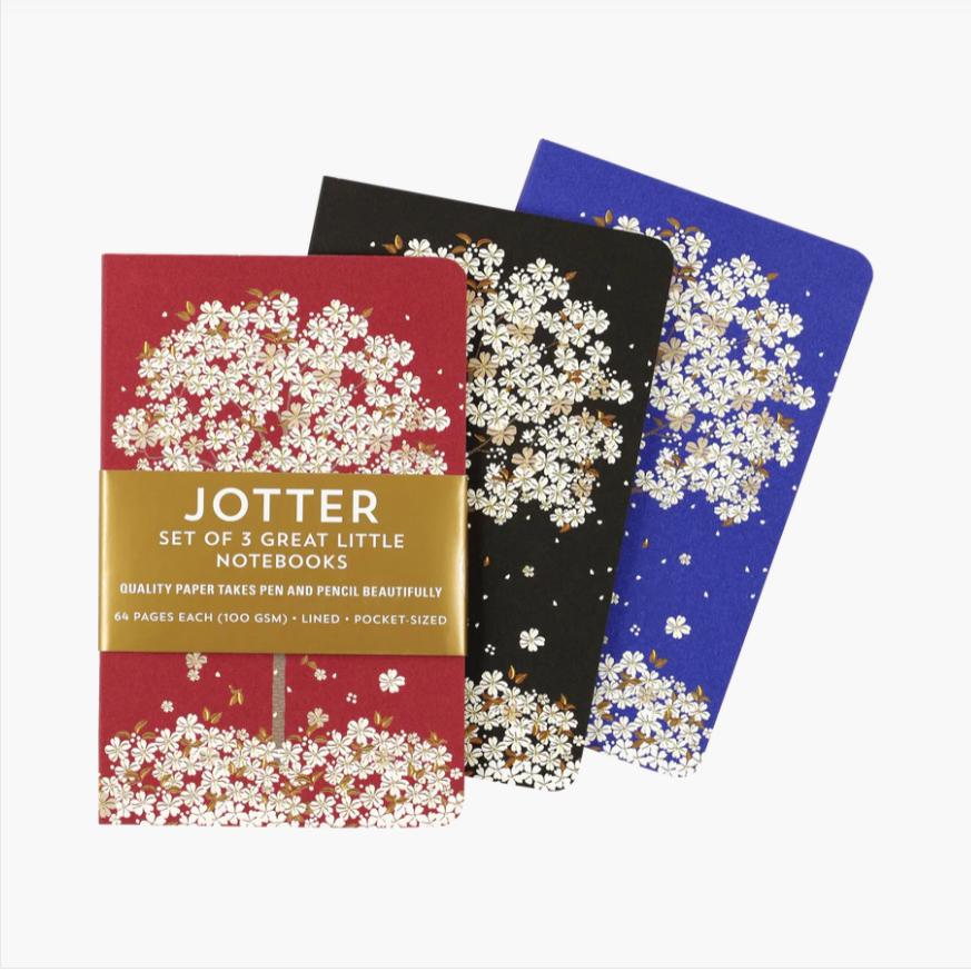 Jotter Mini Notebooks: Falling Blossoms