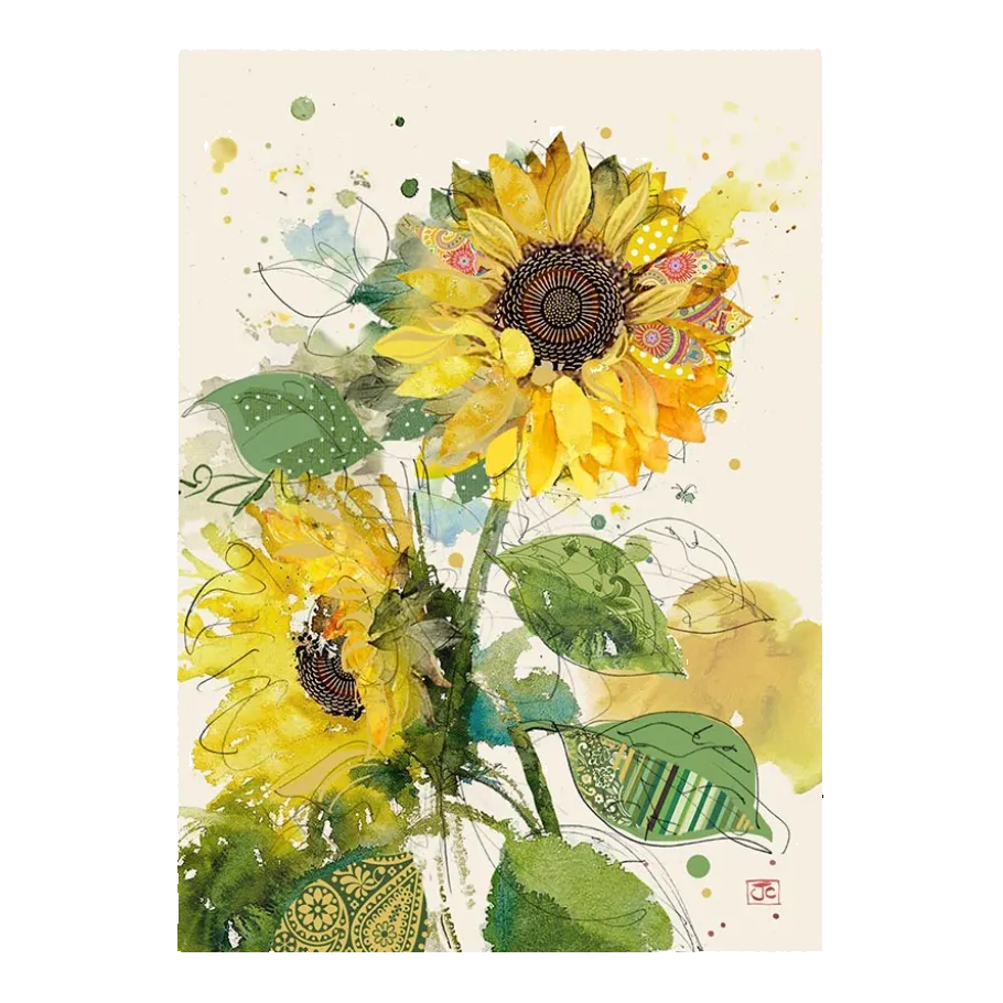 Sunflowers Blank Card