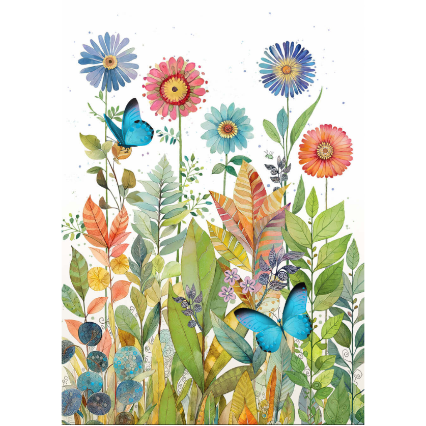 Butterflies and Flowers (Bug Art Collection)