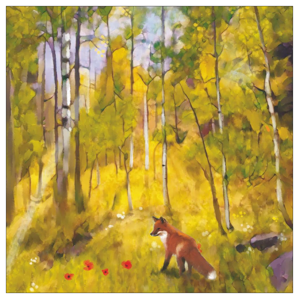 Fox Meadow - Cocktail Napkin