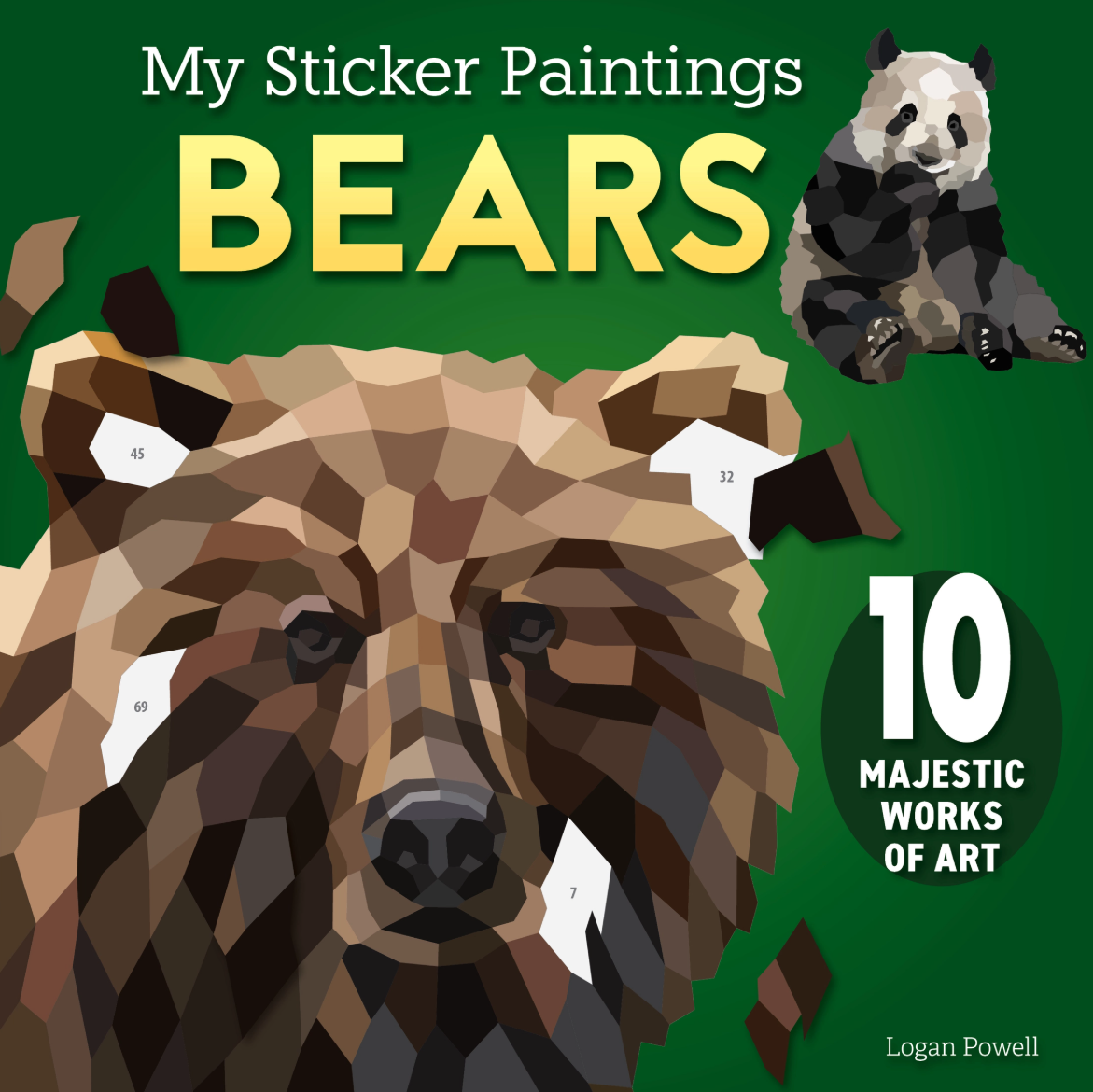 Activity Book - My Sticker Paintings: Bears