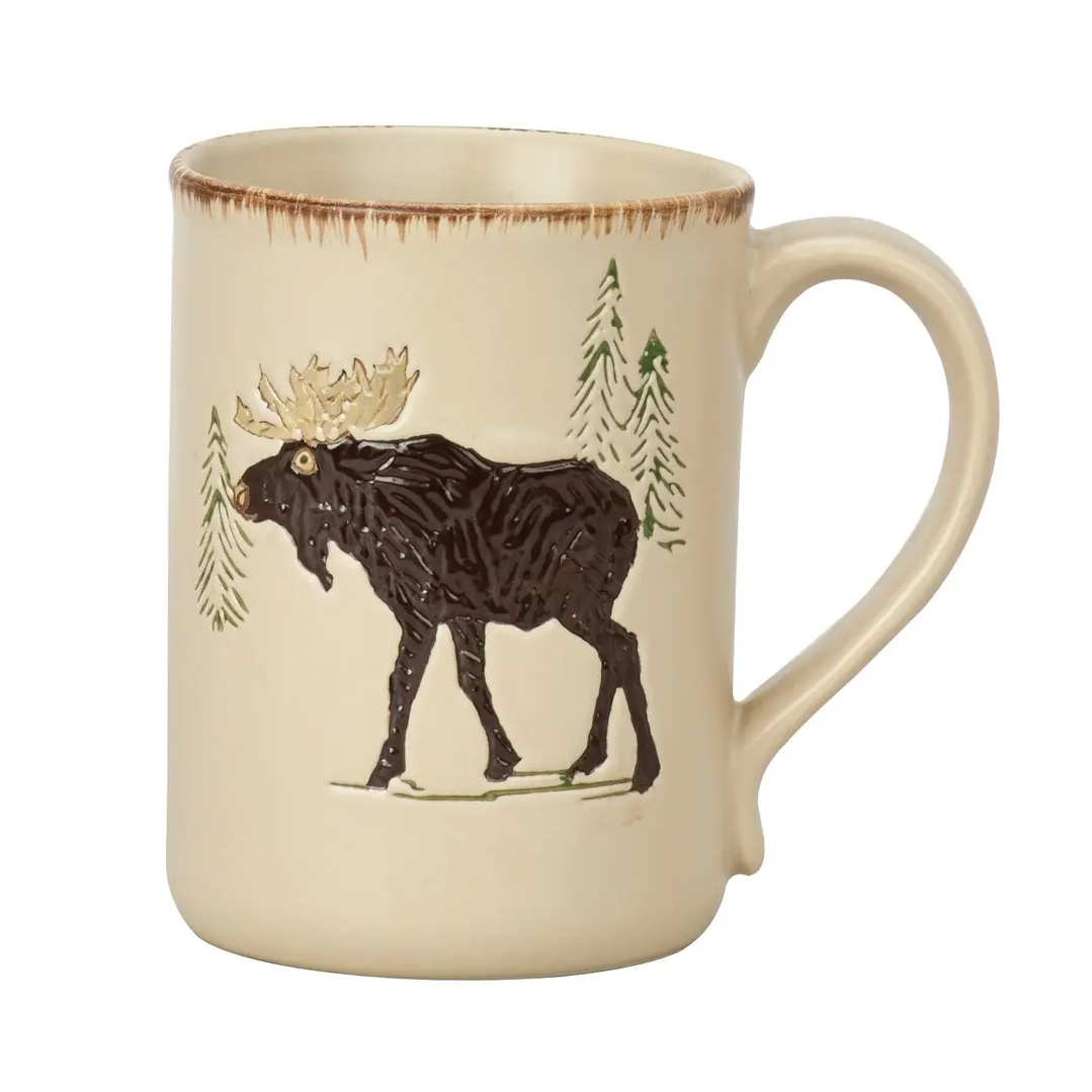 Rustic Retreat Mug - Moose