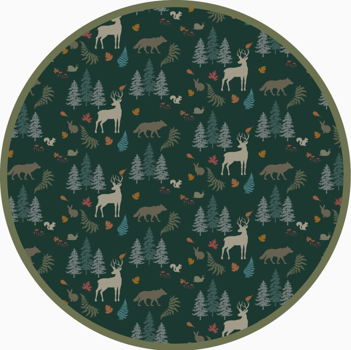 Bamboo Convertible Baby Pajama - Midnight Forest