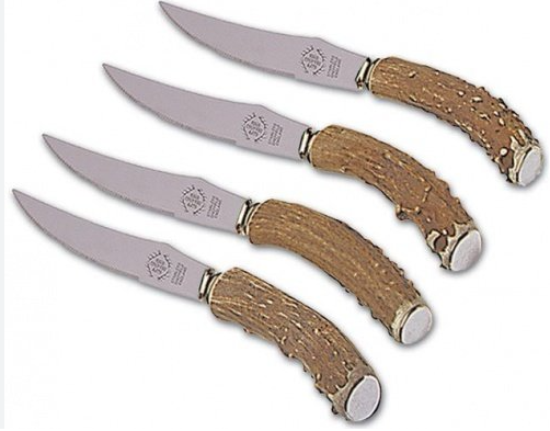 Antler Steak Knife Set (4 pieces)
