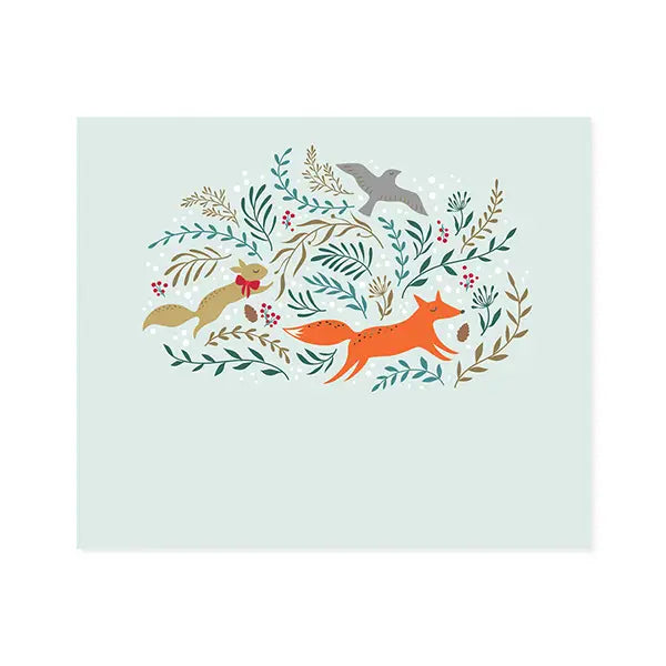 Silent Night Deer Shadow Box Pop-Up Card With Lights