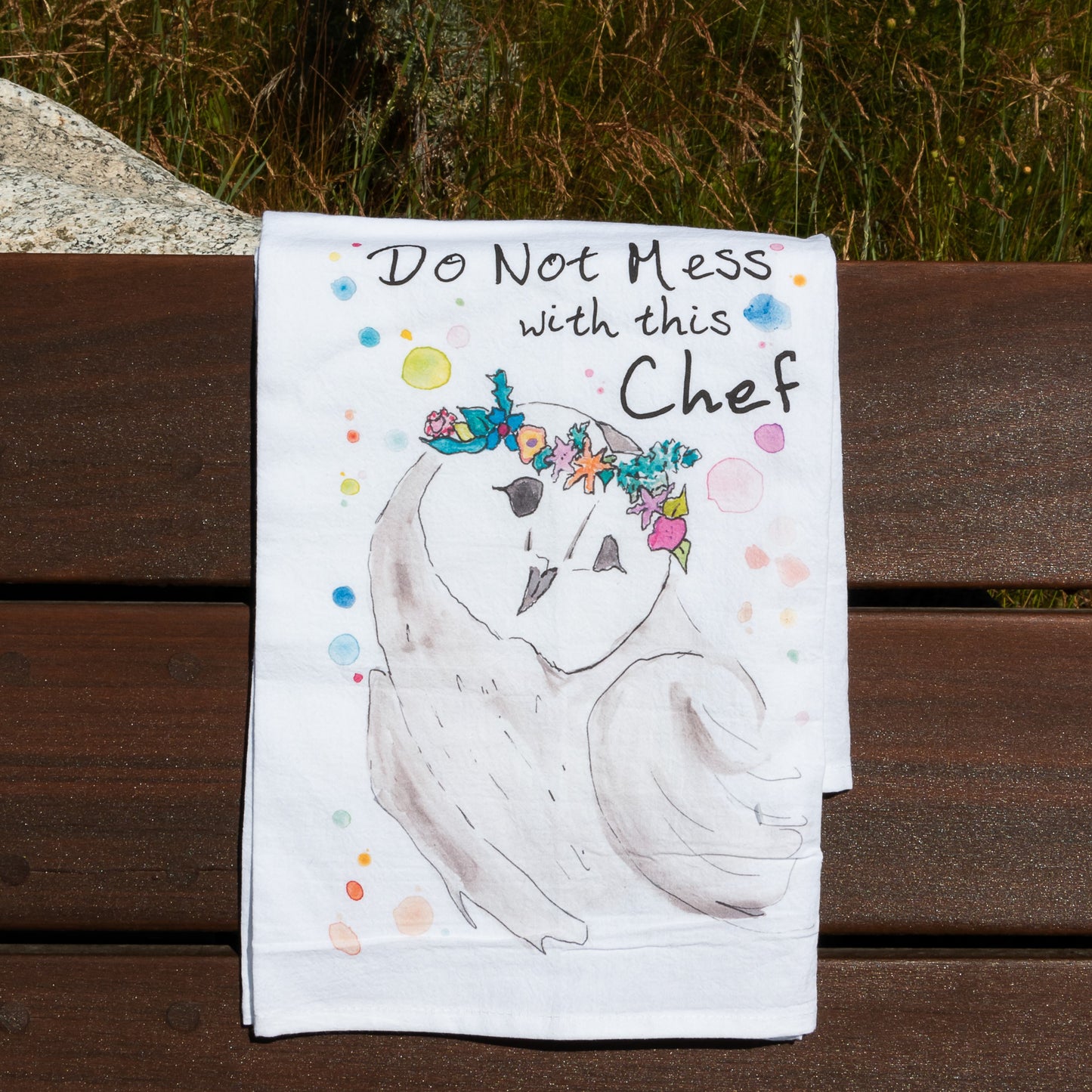 Tea Towel 'Don't Mess with Chef'