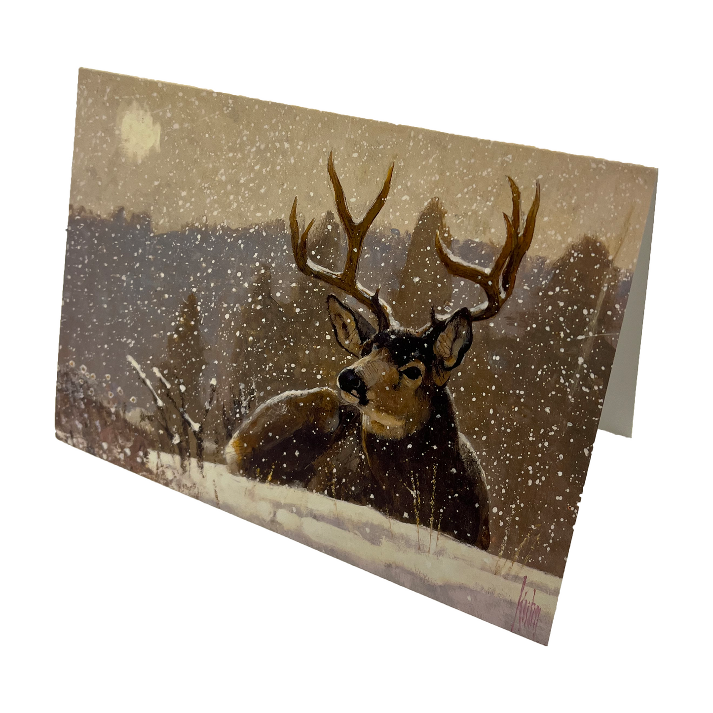 Bob Kuhn 'Beautirest' Notecard