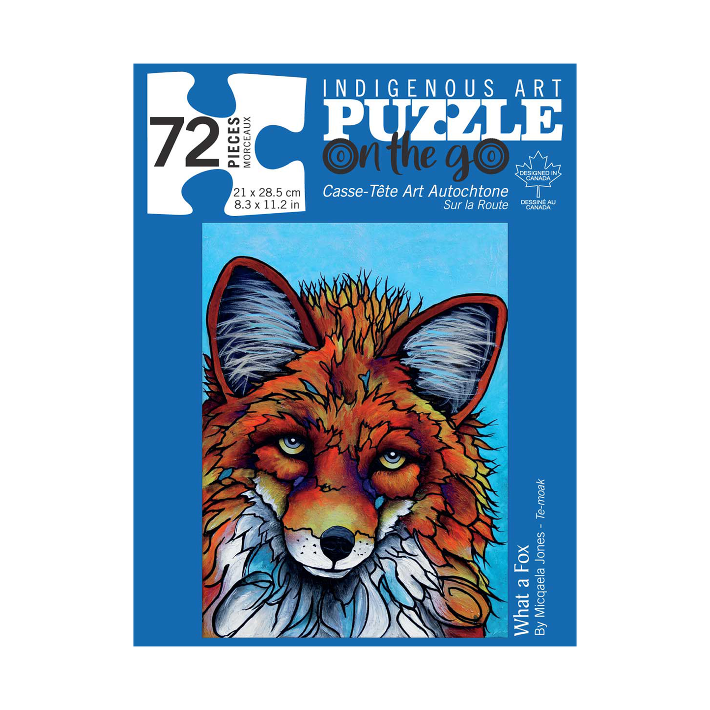Puzzle Tin 'What a Fox'