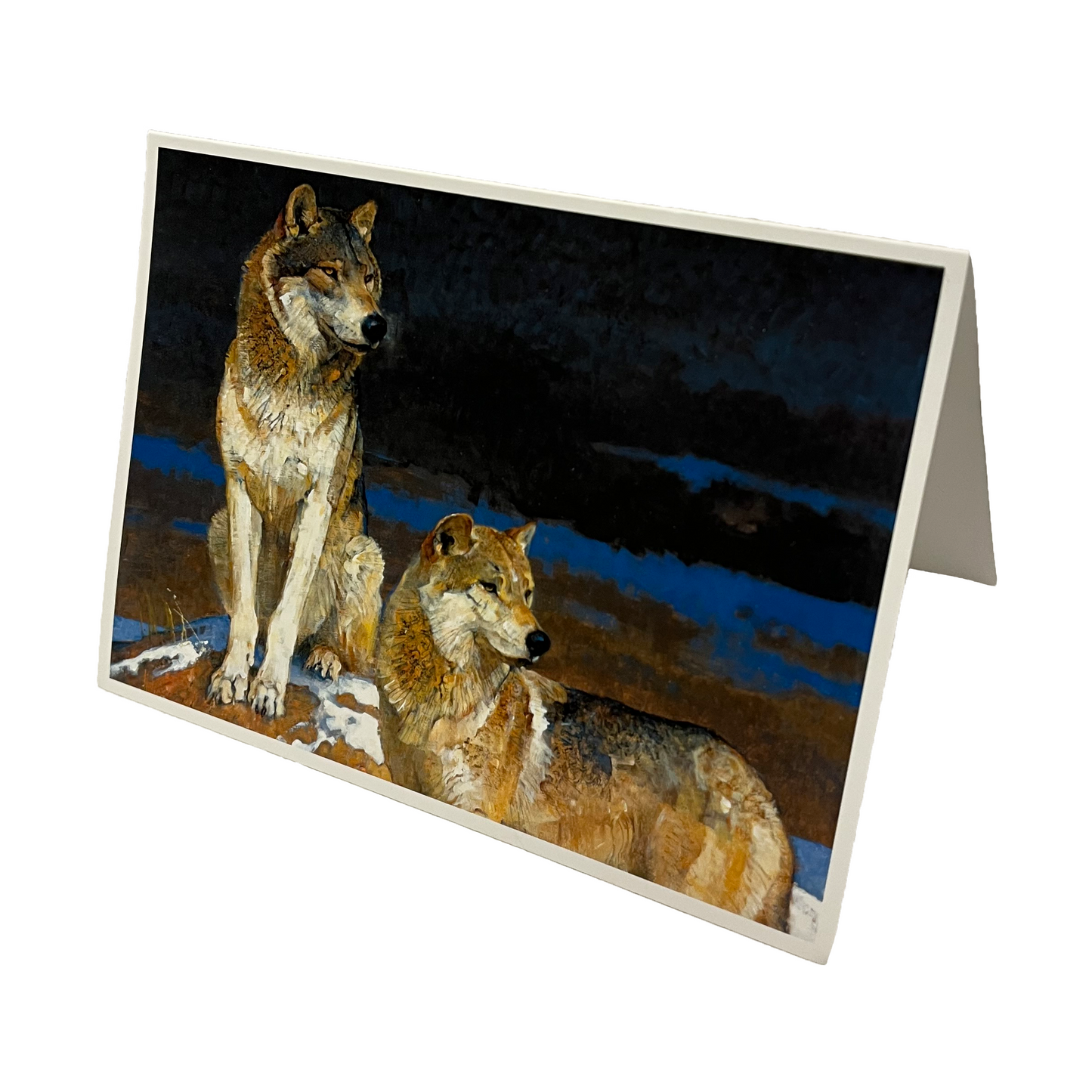 Bob Kuhn 'The Return of Caribou' Notecard