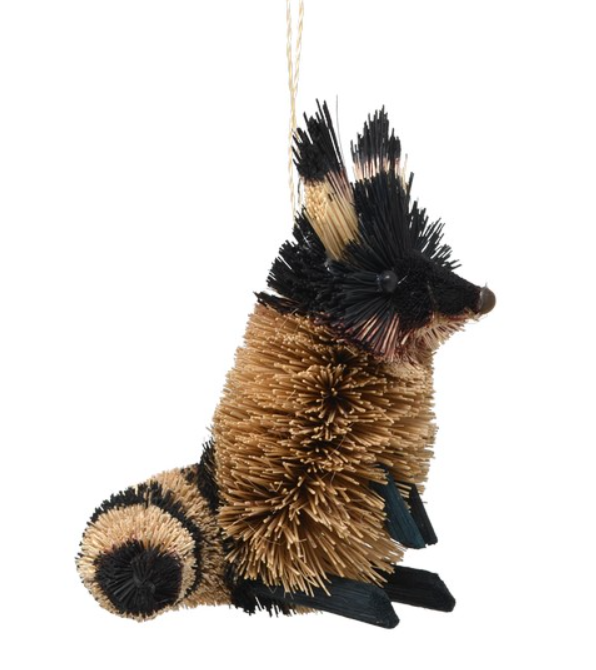 BrushArt Ornament Raccoon
