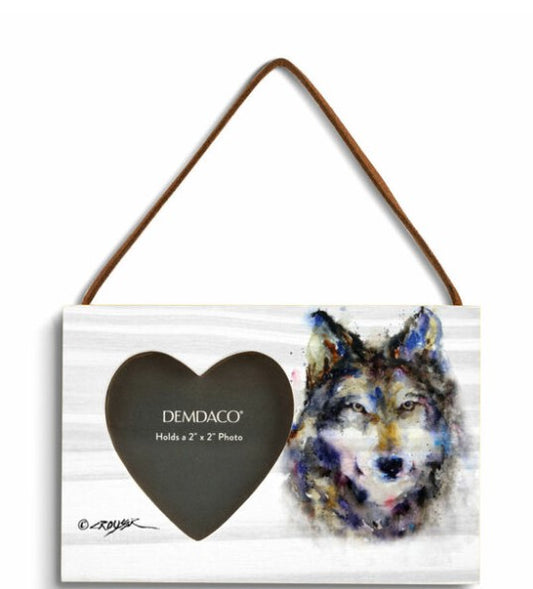 Ornament Sentry Wolf Heart