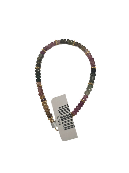 Multicolored Tourmaline Bracelet Vermeil