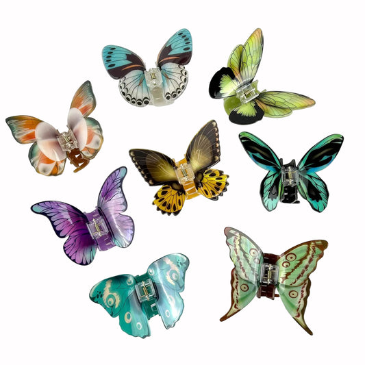 Butterfly Hair Claw Clip